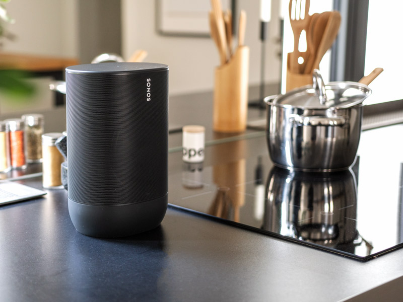 Sonos Move: Stets den richtigen Sound und zwar genau dort, wo Du ihn haben willst.