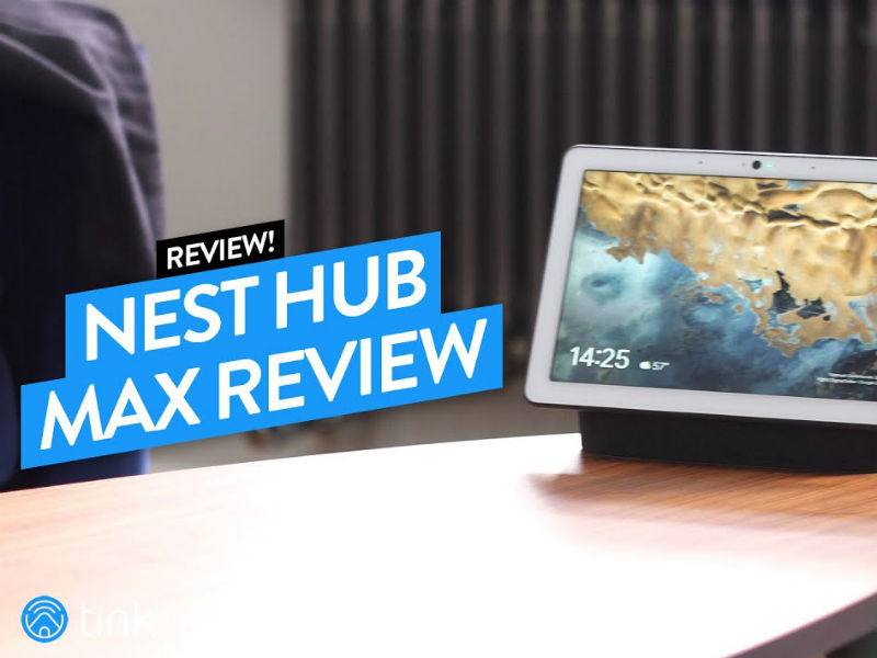 Google Nest Hub Max auf Tisch