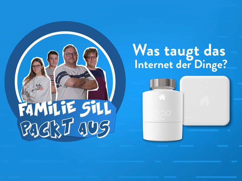 Vorschaubild für das Video "Tado das smarte Thermostat - Familie Sill packt aus!"