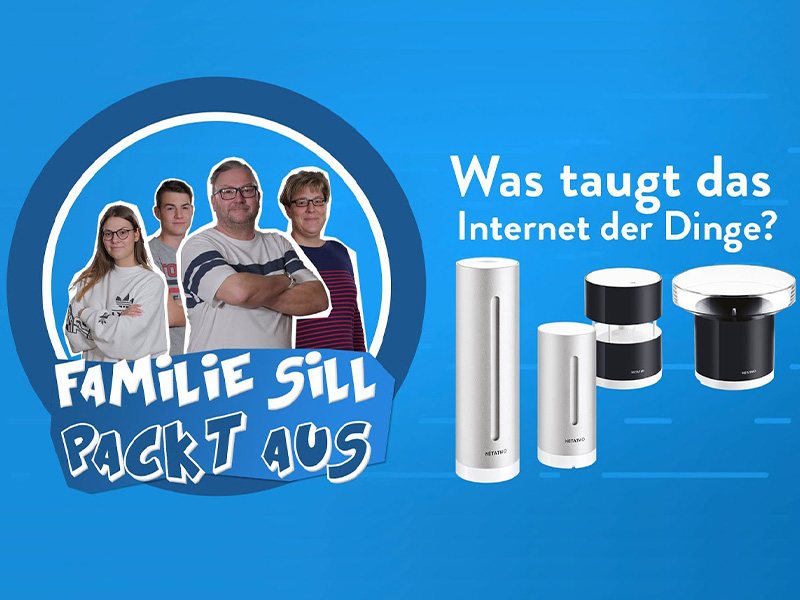 Familie Sill packt aus: Die Netatmo Wetterstation im Test