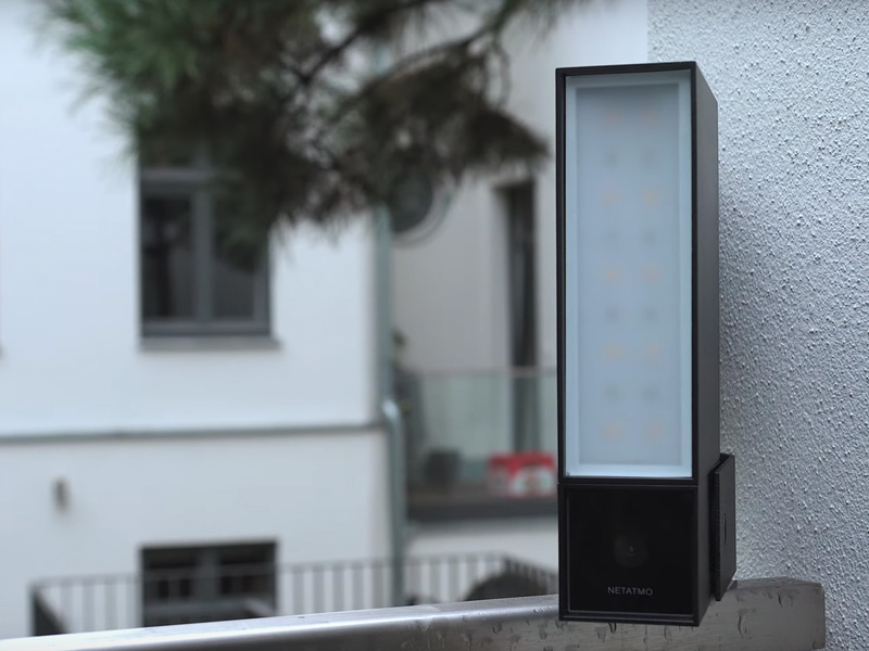 Netatmo Presence: Videoüberwachung für den Außenbereich mit Apple HomeKit.