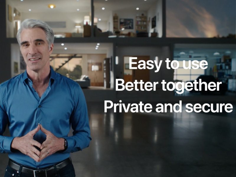 Craig Federighi erklärt die drei wichtigsten Aspekte für das Apple Smart Home.