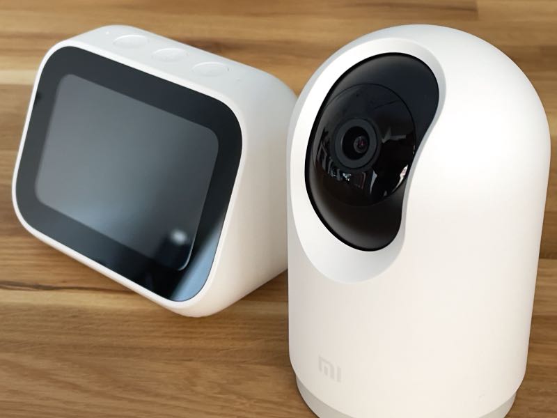 Xiaomi Videoüberwachung: Mi Smart Clock und Mi 360 Home Security Camera 2K Pro