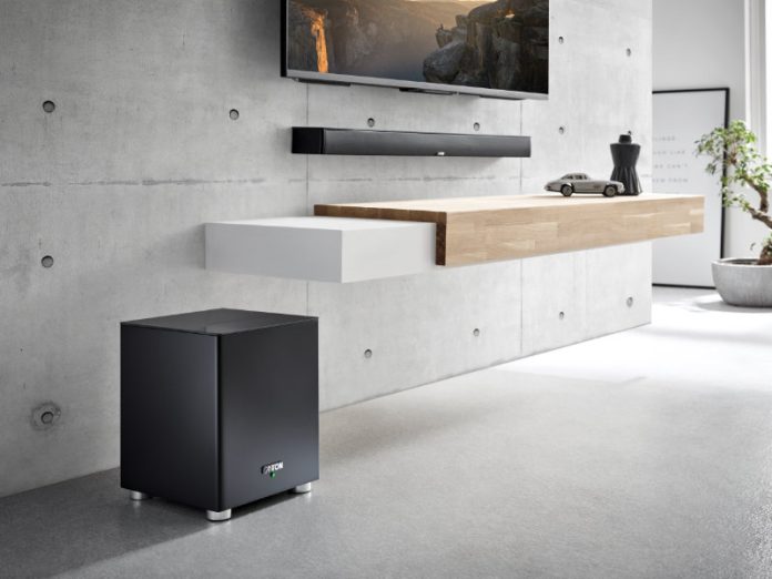 Subwoofer anschließen: Canton Soundbar 10 und Sub 12 im Wohnzimmer