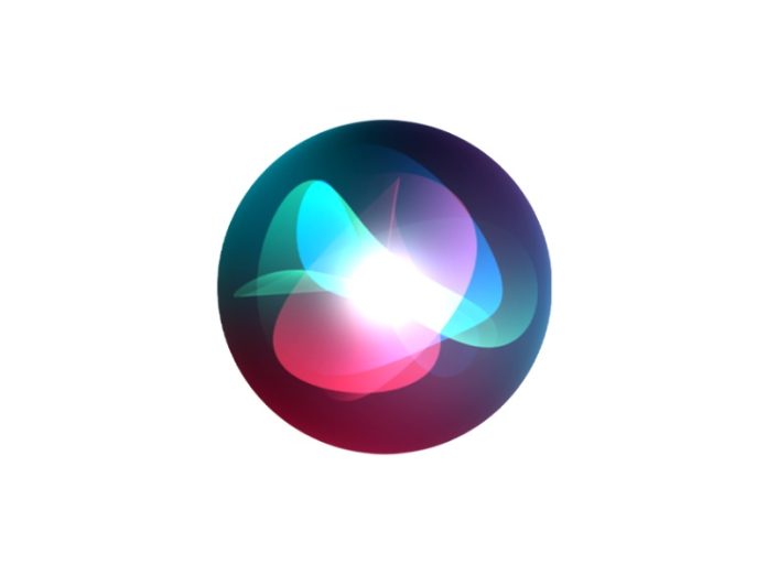 Dynamisches, kreisförmiges Siri-Logo in leuchtenden Farben (Pink, Türkis und Weiß) vor weißem Hintergrund, passend zu den 25 Siri-Hacks.