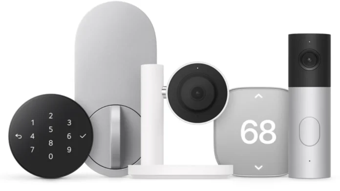 Smarte Überwachungskamera, Türklingel und Thermostat für Apple HomeKit.