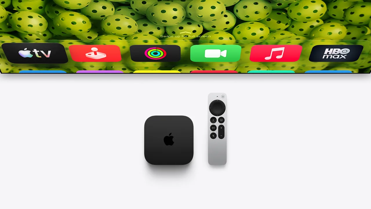 Apple TV 4K 4. Generation mit der neuen Siri Remote