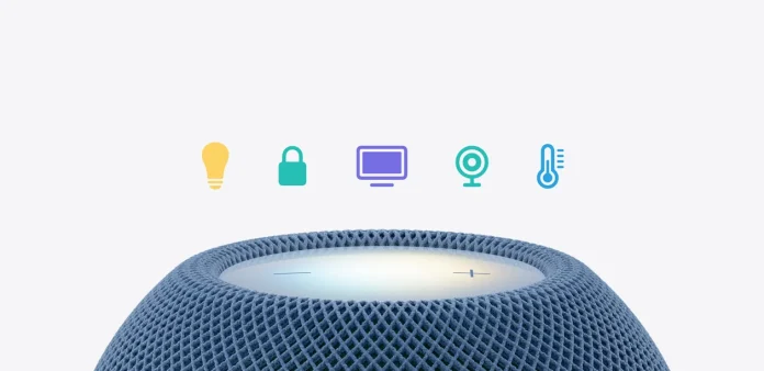 HomePod mini 2 als Hub für Lampen, Schloss, TV, Kamera und Thermostat in der Home-App